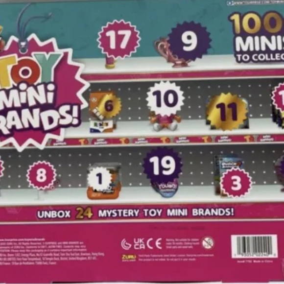Zuru 5 Surprise Toy Mini Brands Advent Calendar 2021 Exclusive 24 minis - Picture 2 of 2